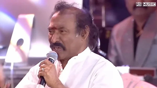 Deva Singing Gana Song on Stage